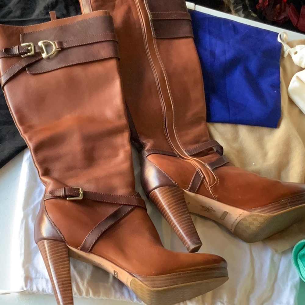 Cole Haan brown boots